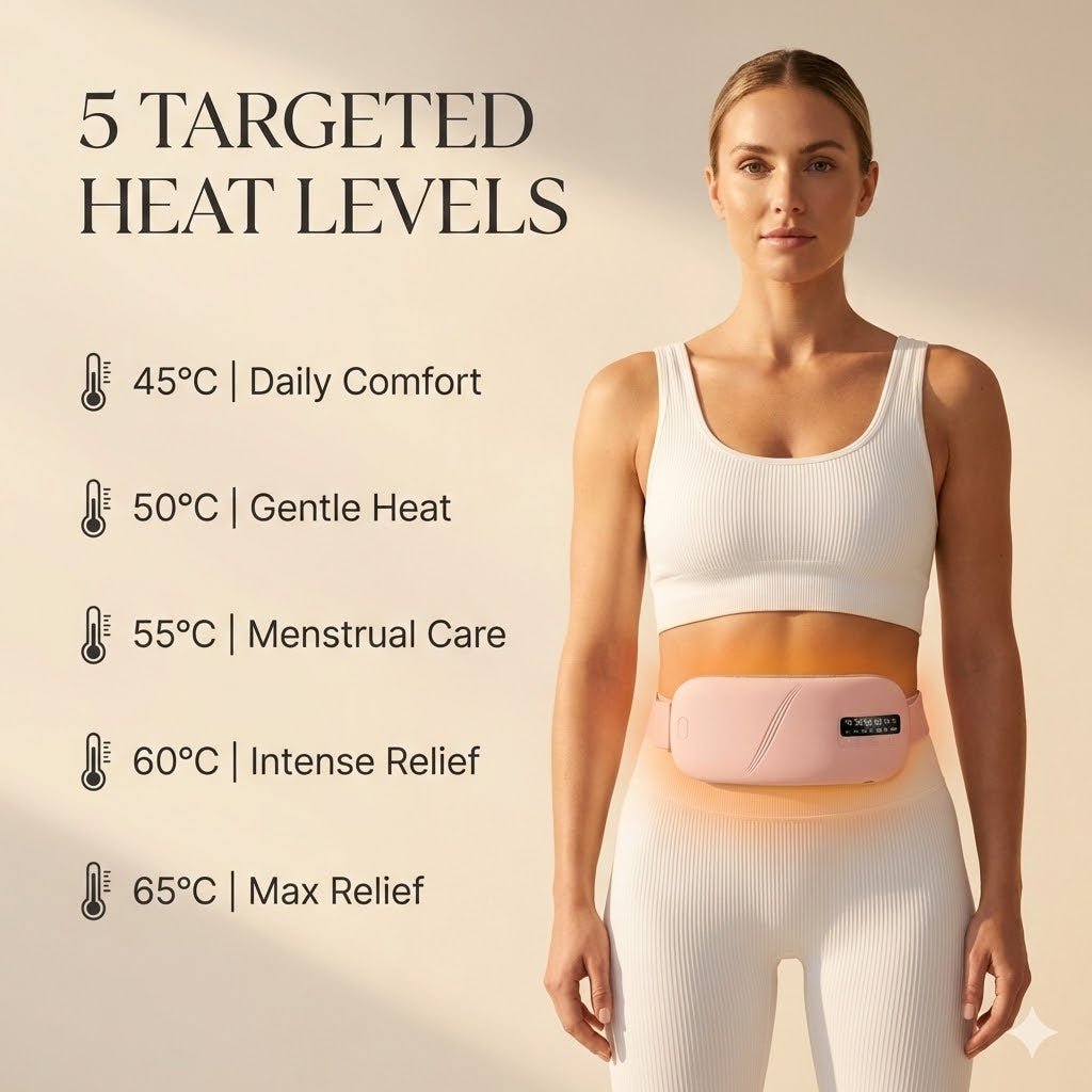 Menstrual Heating Pad for Cramps & Back Pain Relief – Thermave™