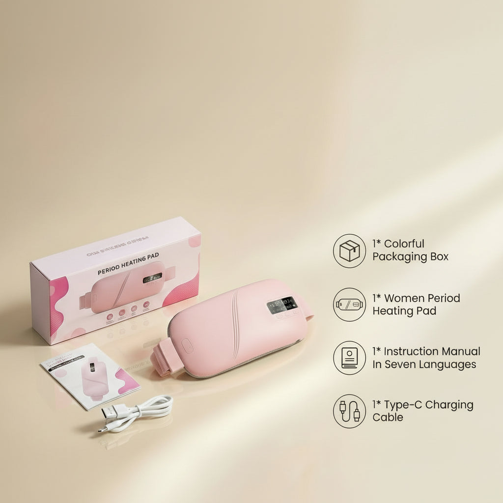 Menstrual Heating Pad for Cramps & Back Pain Relief – Thermave™